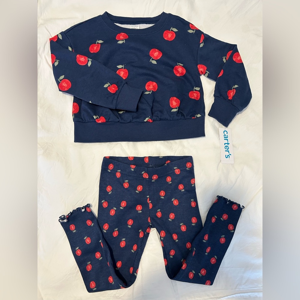 Carter's Apple Print Set